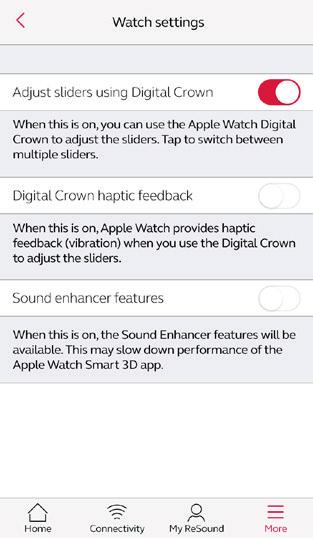 How to get the ReSound Smart 3D app on your Apple Watch How to get the app on Apple Watch Open the Apple Watch app on your iphone. Scroll down until you see Smart 3D in your list of apps. Tap it.