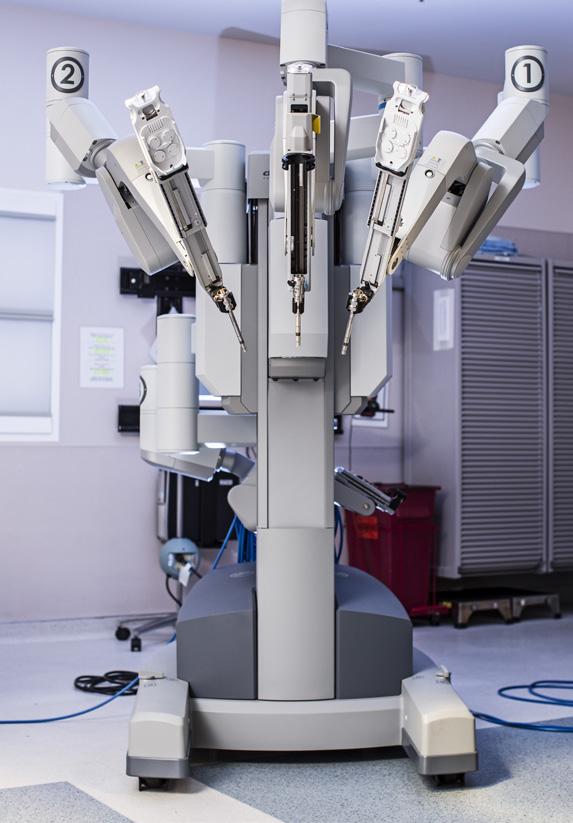 ADENA S NEW DA VINCI SI ROBOTIC SURGERY SYSTEM allows surgeons to perform complex procedures through just a few small incisions with more precision than ever before.