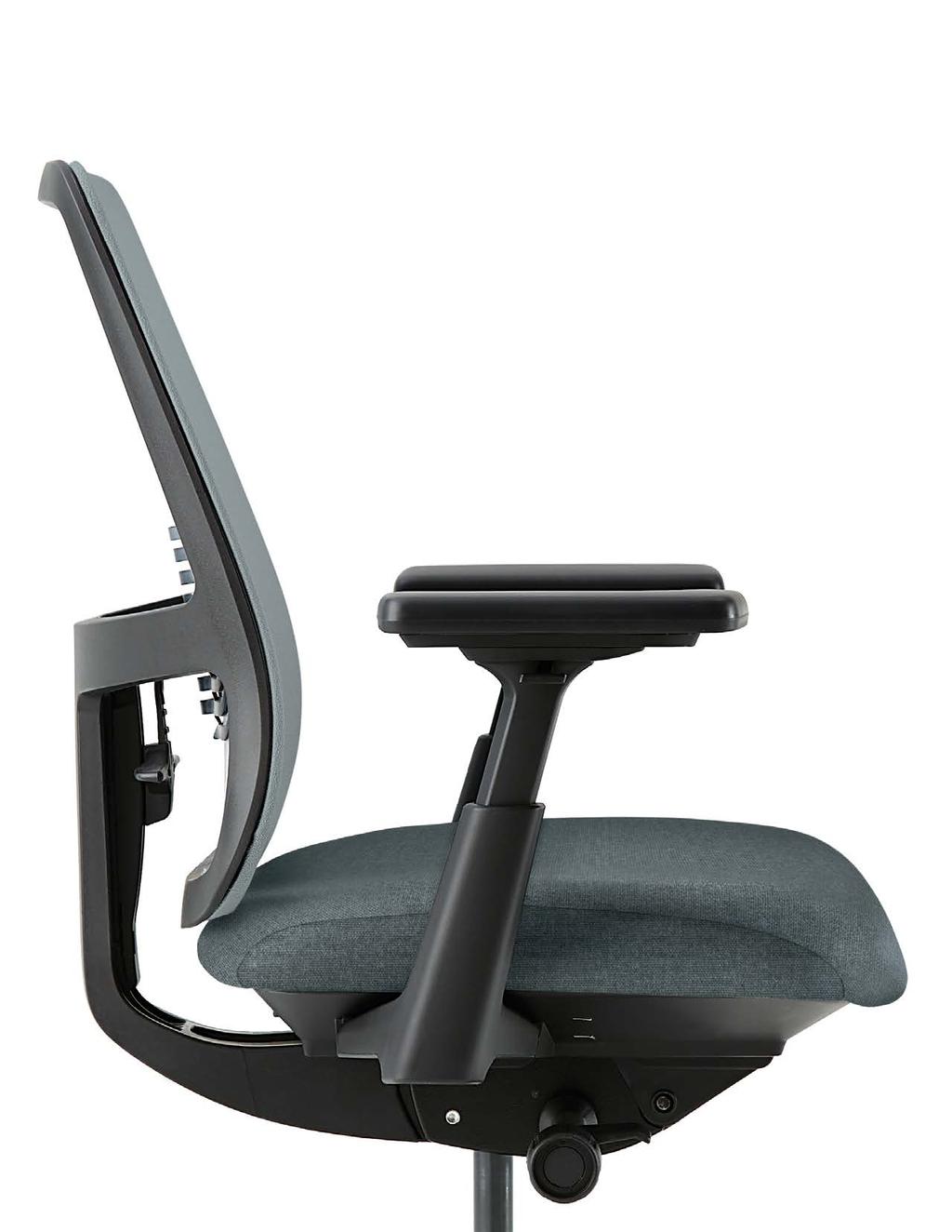 DAY-LONG COMFORT With Lively, you benefit from Haworth s industry-leading research in ergonomics and human performance.