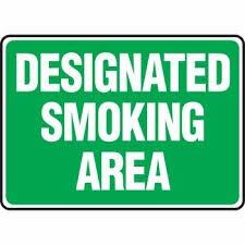 Why Designated Smoking Areas! Promote healthy choices for our students and staff!
