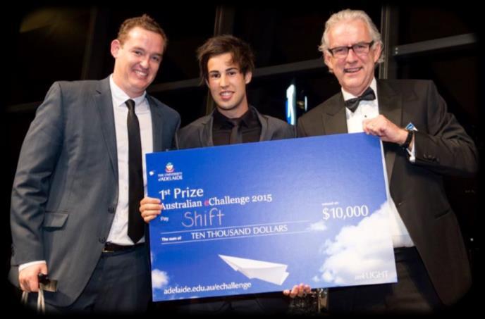 Michael Phillips ~ Class of 2014 Michael, as part of a two man team of University of Adelaide students has taken out first prize in the 2015 Australian echallenge with a new app that aims to boost