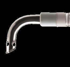 DLP Single Stage Venous Cannulae with Right Angle Metal Tip and 1/4 in (0.64 cm) connection site 200 12 Fr 14 Fr 16 Fr 18 Fr 14 in (35.6 cm) overall length Connection site 1/4 in (0.