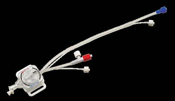 CARDIOPLEGIA ADAPTERS DLP Cardioplegia Adapter with Pressure Port This adapter features a latex-free rubber septum to allow access for a pressure monitoring needle near the connection to the