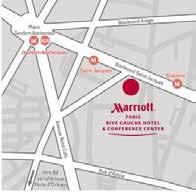 VAT) GENERAL INFORMATION Venue Marriott conference center 17, Boulevard Saint Jacques 75014 Paris, France Accommodation