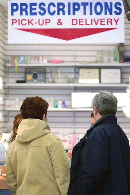 Anyone can buy over-the-counter medicines at a pharmacy.