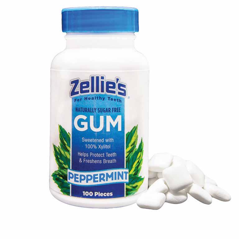 XYLITOL Zellie s xylitol gum and mints after every meal, snack or drink. The use of xylitol is vital to the entire program!