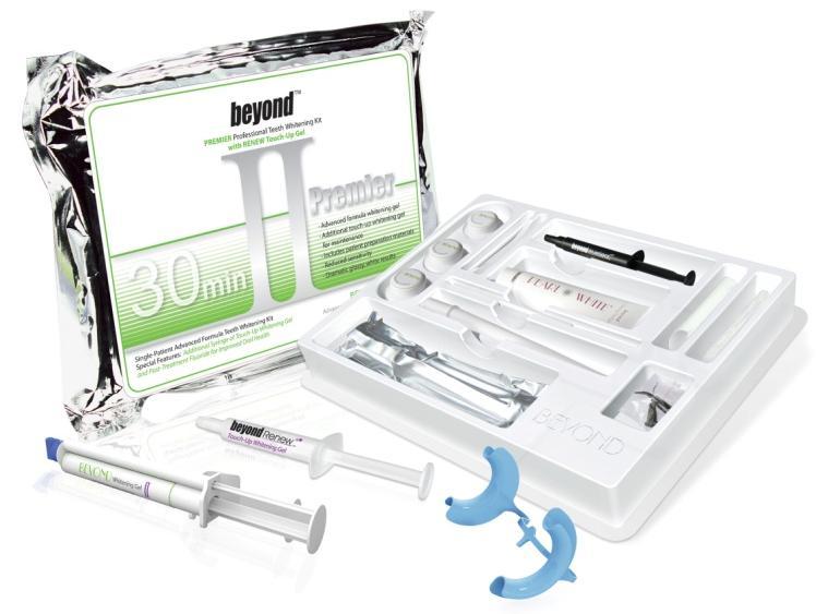 BEYOND II PREMIER WITH RENEW TOUCH-UP Our most comprehensive kit is the BEYOND II Premier Professional Single-Patient Teeth Whitening Kit.