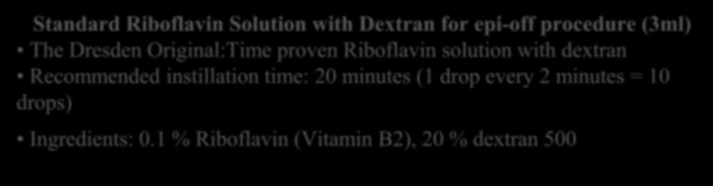 1 % Riboflavin (Vitamin B2), 1.