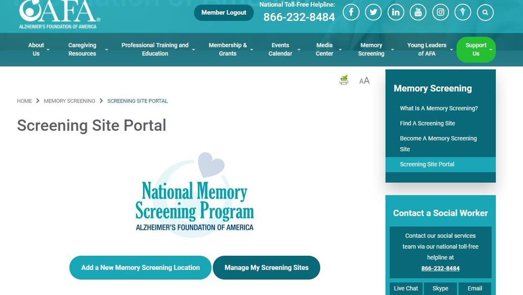 Using the NMSP Prtal T lgin, g t https://alzfdn.rg/memry-screening/screening-site-prtal/and enter the email address/username and passwrd yu used when registering.