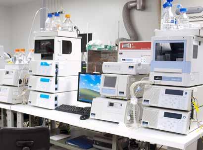 HPLC Based on their physical and chemical properties, the High-Performance Liquid Chromatograph (HPLC) identifies and quantifies our standardized plant extracts, vitamins, and amino acids.