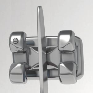 Andrews 2 Brackets Offer Unique Convenience Features The instrument channel is wider at