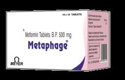 Anti diabetic Each film-coated tablet contains : Metformin