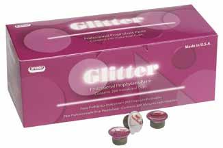 Glitter Prophy Paste Cups Premier Professional prophylaxis paste Glitter prophy paste is smooth, pliable and splatter-free to clean teeth quickly.