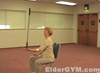 55 Balancing Wand (click to see video demonstration) Hold a wand in