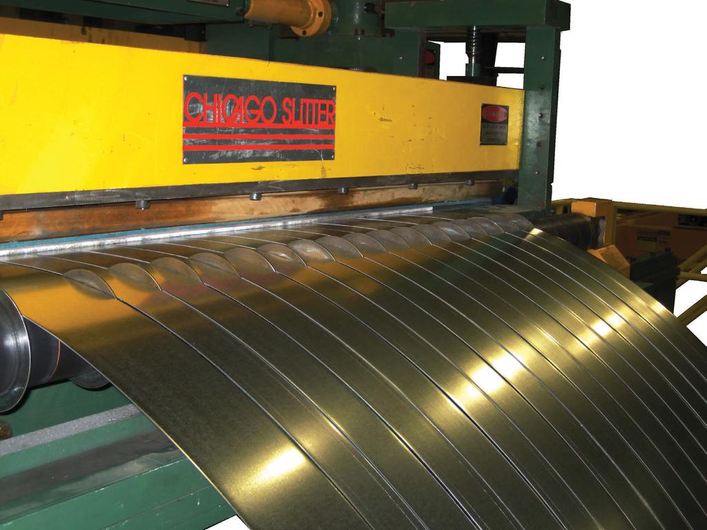 PRECISION SLITTING SYSTEMS For more than 40 years, Chicago Slitter has been a leading designer and builder of high performance heavy-duty coil slitting lines, blanking lines, cut-to-length lines and