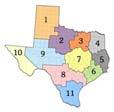 Cervical Cancer Across Texas Public Health Regions Data in Childhood Cancer Survivors (CCS) 350.0 300.