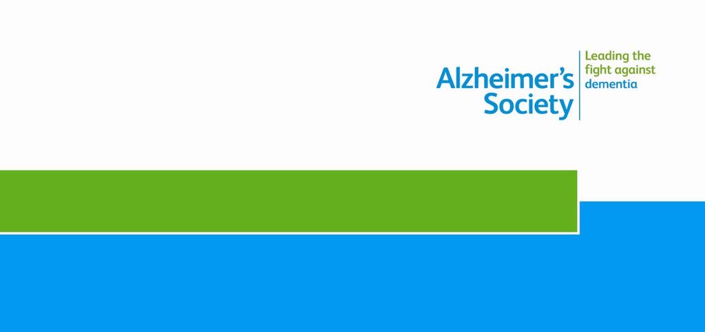 Alzheimer s Society Our NHS care objectives: A draft mandate