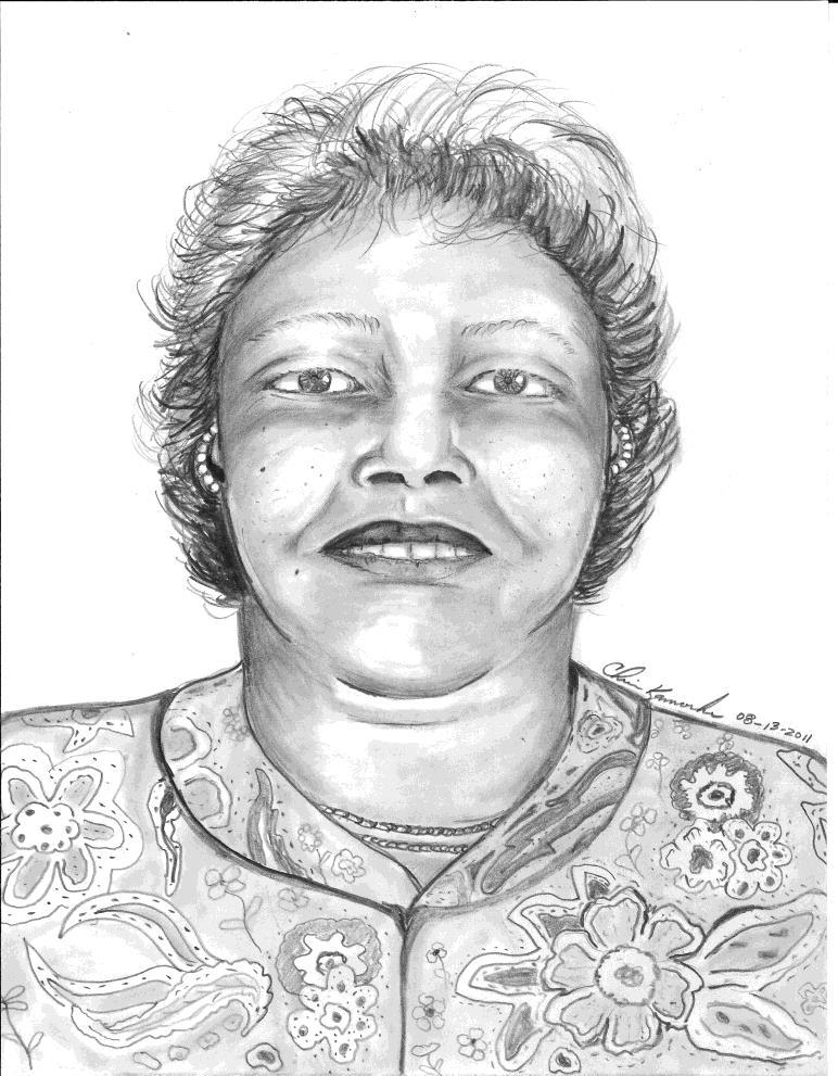 4) Unidentified African American Female Date of Death: 07/11/11 This middle-aged African American female checked in to a local motel on 06/27/11 and arrived there by taxi.