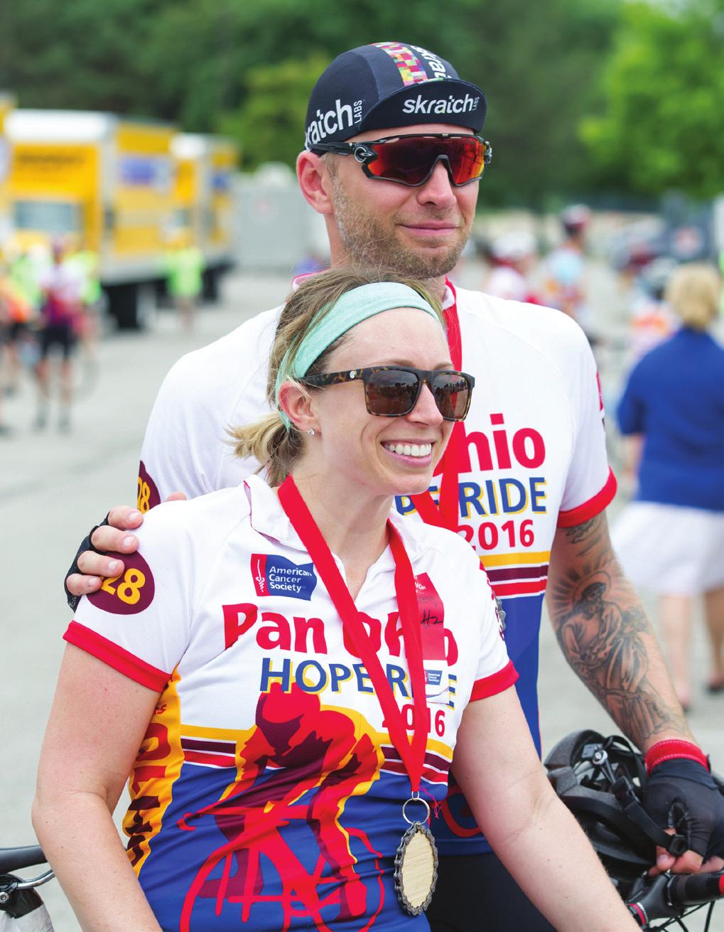 Start or Finish Line Sponsor $35,000 (Two opportunities) Prominent recognition at the official Start Line (Cincinnati) or Finish Line (Cleveland) CYCLIST OUTREACH Opportunity to include promotional