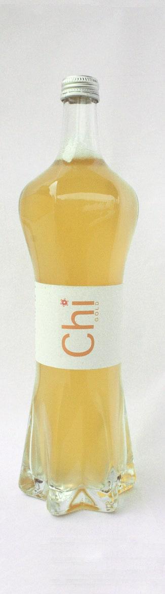 Unique Chi Gold is the perfect aperitif. It is a living, refreshing and energizing natural wellness drink. In ancient Sanskrit, Chi meant higher life energy.