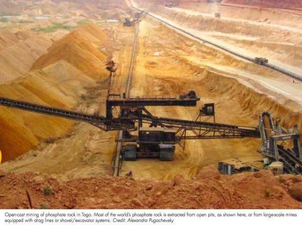 Mining of P: North Africa, North