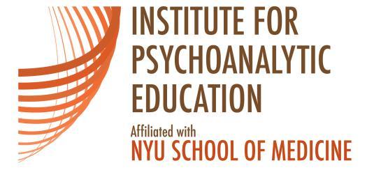 APPLICATION FOR PSYCHODYNAMIC PSYCHOTHERAPY TRAINING (rev. 7/5/12) PERSONAL INFORMATION P: 646-754-4870 nyupi@nyumc.