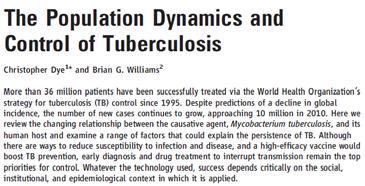 Undiagnosed TB and mismanaged TB continues to the fuel the global TB epidemic We
