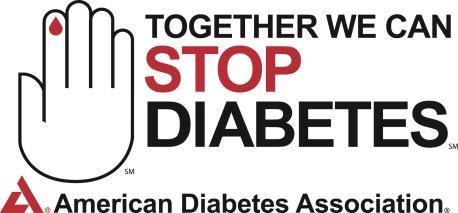 Tips for American Diabetes Association Day-of-Event Volunteers How to engage event participants in an advocacy petition OUR ADVOCACY GOALS: The American Diabetes Association is fighting to increase
