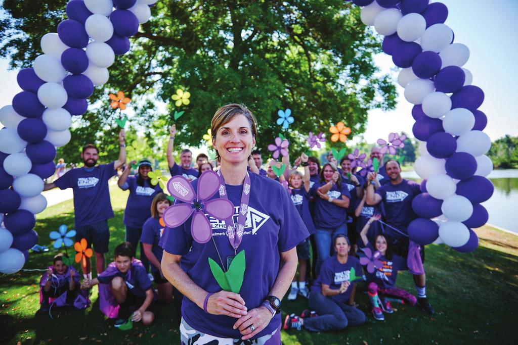 THANK YOU FOR STEPPING UP AS A TEAM CAPTAIN. The success of Walk to End Alzheimer s relies on teams of friends, family, co-workers and neighbors led by people like you.