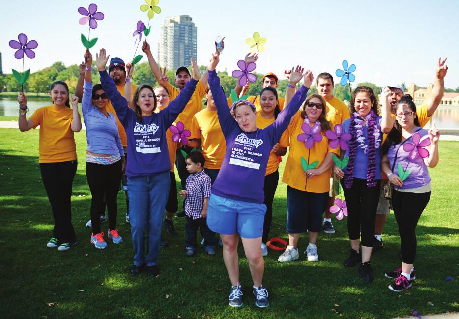 4 PREPARE FOR WALK DAY. Your team should arrive on event day energized and ready to show the community the force we represent in the fight against Alzheimer s. Tips to build excitement: Plan ahead.