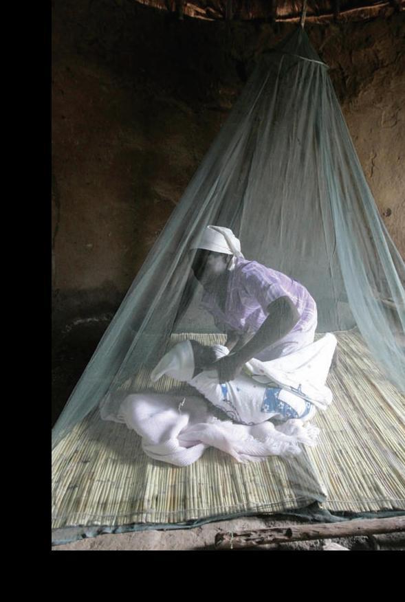 A ITNs is a mosquito net that repels, disables and/or kills mosquitoes coming into contact with insecticide on the netting material.