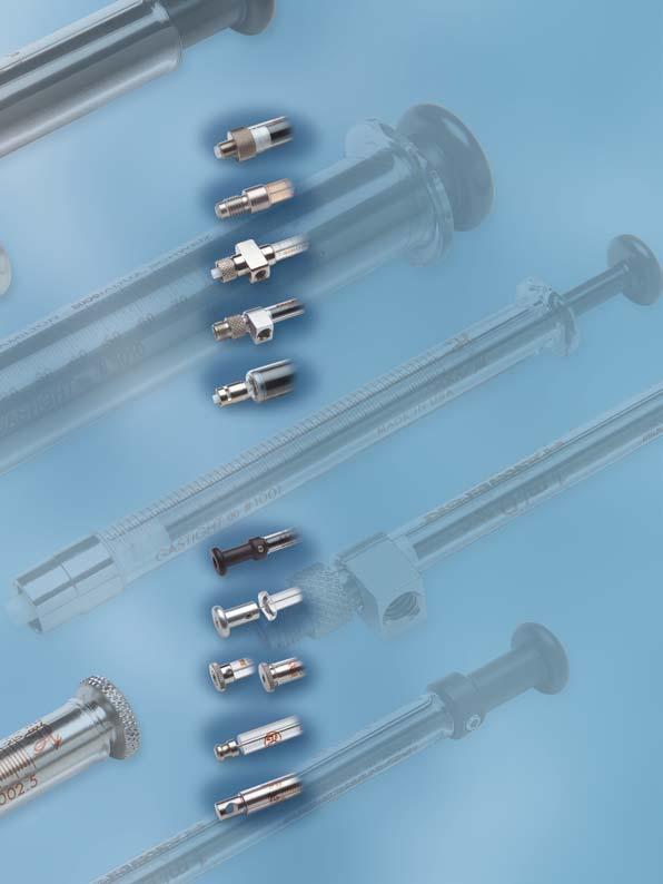 Instrument Syringe Terminations Instrument syringe terminations vary depending upon their application and complementary female fitting. These syringes are used with Hamilton instrumentation, i.e. diluters/dispensers, and for OEM applications.