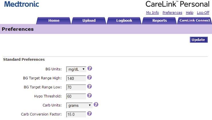 Please speak with your diabetes care team about your individual target range. The settings shown in this report guide are only used as an example.