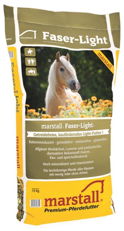 marstall Faser-Light the grain-free, pre-biotic light feed!