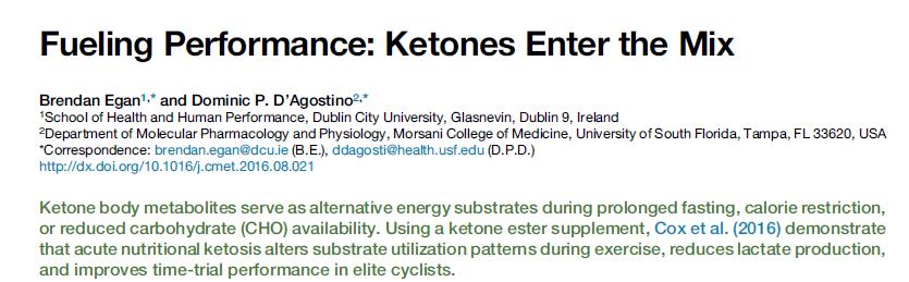 reduction in lactate Ketone-induced reduction in