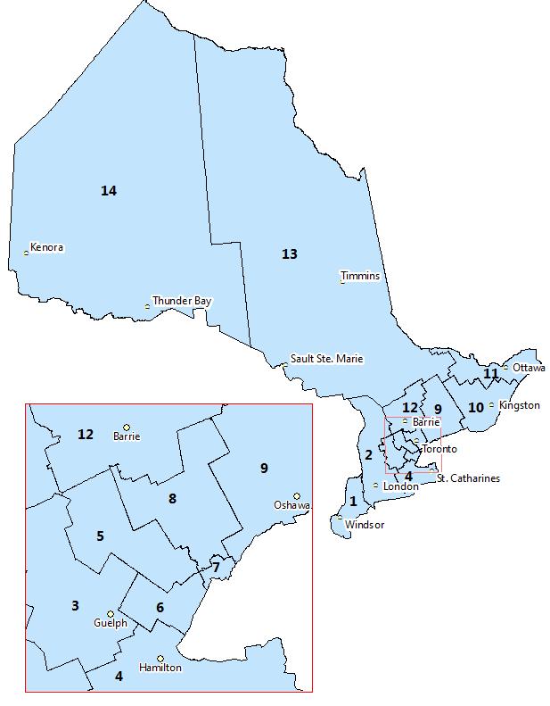 2 LHIN POPULATION PROFILES LOCAL HEALTH INTEGRATION NETWORKS IN ONTARIO Ontario s health care system is divided into fourteen geographic regions, each governed by a Local Health Integration Network