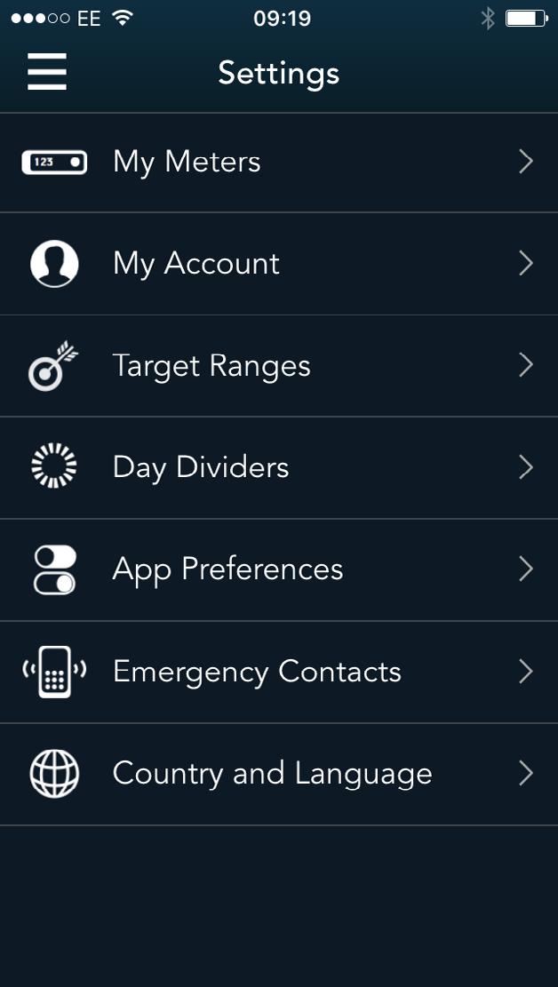 30. Settings From the Settings menu, you can view and change details