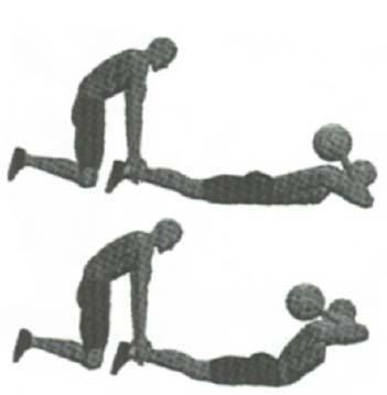 thighs  Ball positions: extended from chest, overhead