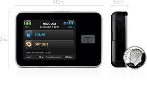 Tandem Diabetes Care T:slim X2, T:flex Rechargeable battery Color touch screen.
