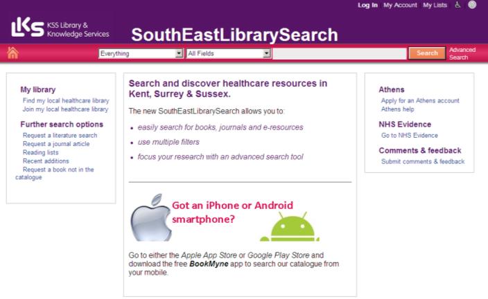 Find which journals you have access to through the Library Catalogue or Mys: Library Catalogue To search for a specific title, go to the regional library catalogue at http://www.