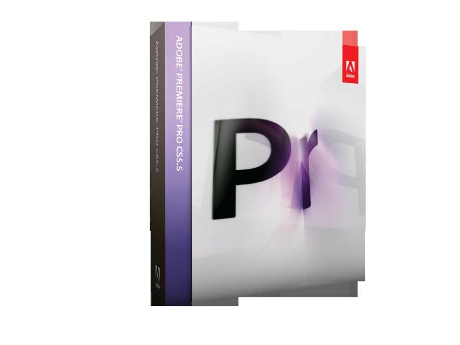 Adobe Premiere Pro Adobe Premiere Pro 5.5 offers video editors the ability to import closed captioning data and review results for accurate integration into video.