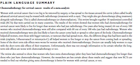 Chemoradiotherpay versus radiotherapy: Overall survival