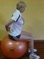 Posterior longitudinal Sling Grade 1 Looking over cliff cue Sitting on ball These muscles are vital for supporting the lower levels of the spine, including the discs and the sacrum.