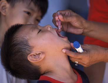 polio-free status