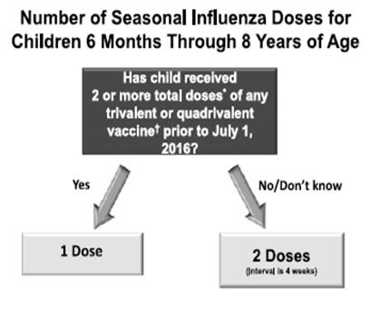 2016-2017 Influenza Vaccine New composition this season: Trivalent vaccine: A/California/7/2009 (H1N1)-like virus (same) A/Hong Kong/4801/2014 (H3N2)-like virus (different) B/Brisbane/60/2008-like