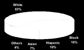 Composition of ethnicity in urban locales 52 Describing Data A