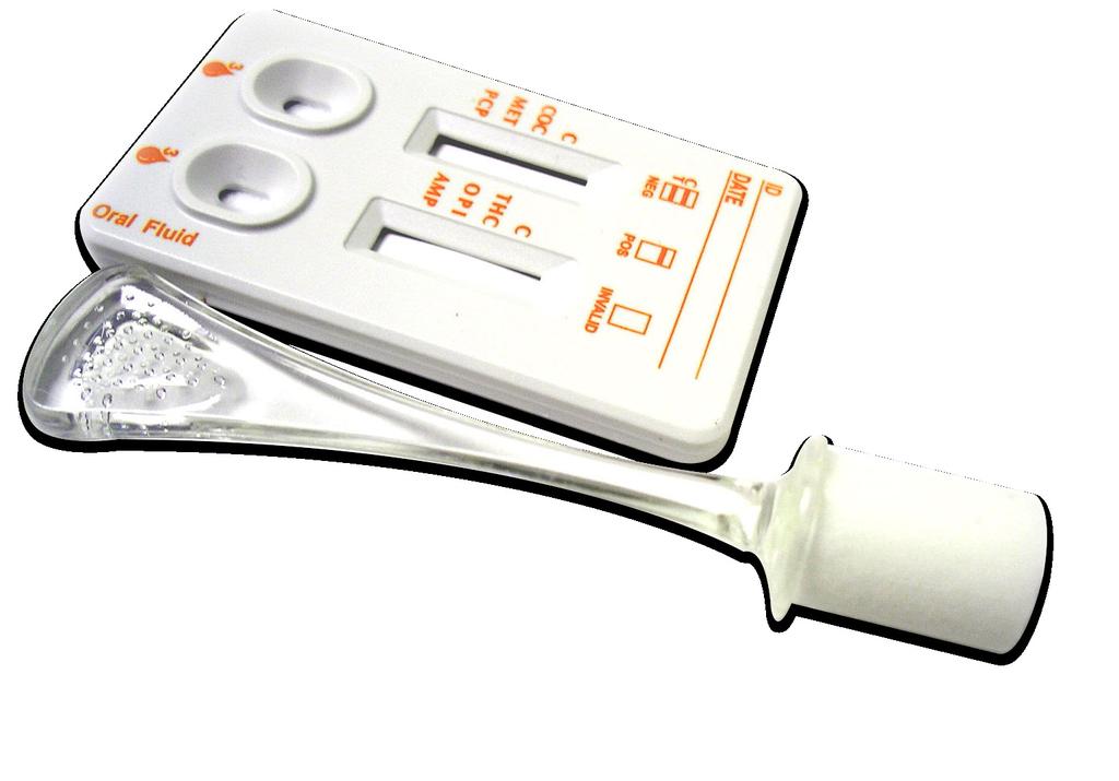 Drugs of Abuse Oral Screening Devices Rapid Response Oral Screening Devices are a lateral flow