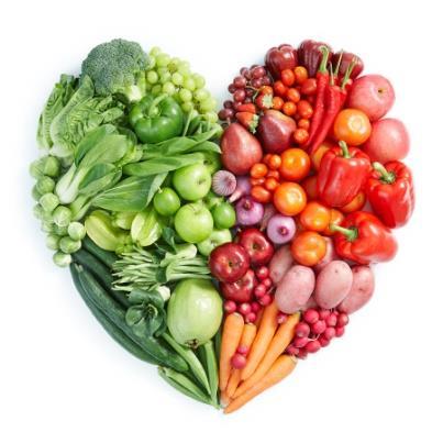 FRUITS AND VEGETABLES High in vitamins, minerals, and soluble fiber Aim