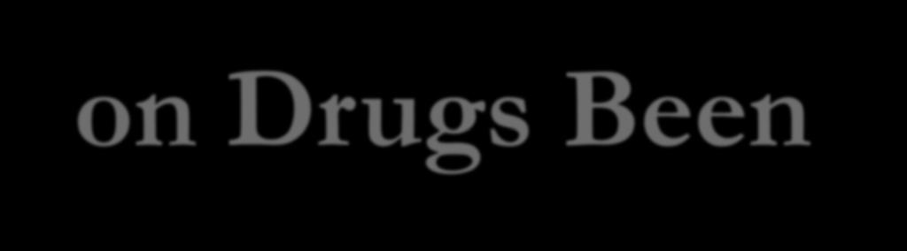 Drug Policy 101 Has the