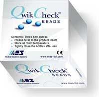 QwikCheck TM Beads are a quality control material used to assess the